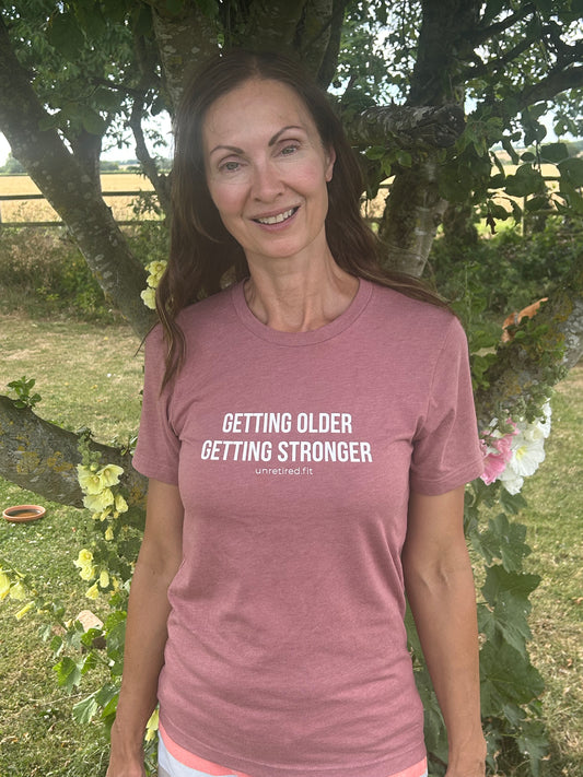 Getting Older. Getting Stronger. — Premium Unretired Tee